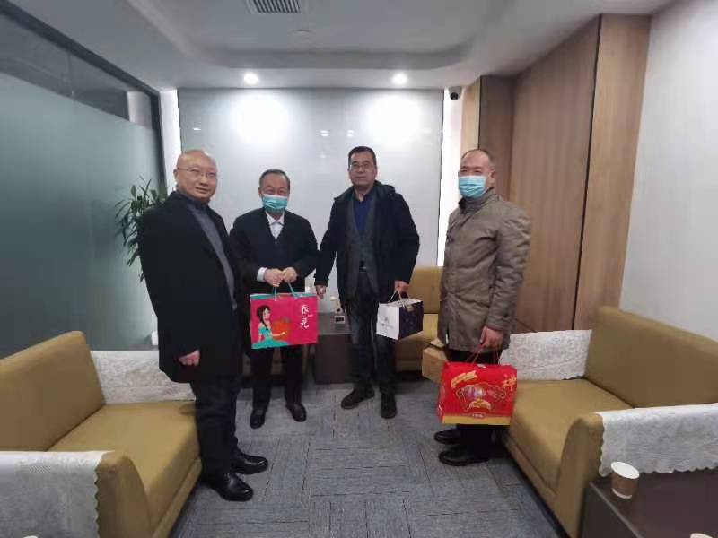 市司法局副局长王安军一行到我所慰问许小平律师 2022.1.26本站讯(图2)
