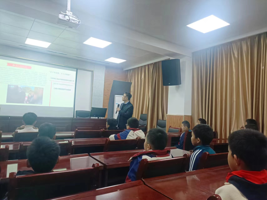 律所新闻丨我所陈平律师受邀为阎良区北屯中心小学进行普法讲座2024.3.28本站讯(图2)