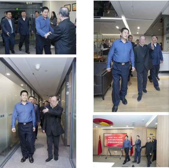 律所新闻丨西安市政协副主席肖西亮带队赴陕西许小平律师事务所视察调研2024.4.16本站讯(图2)