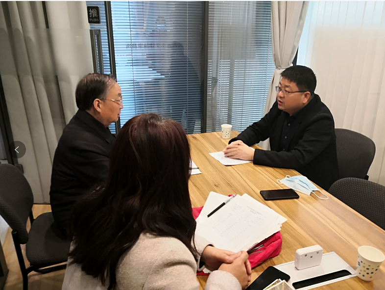培爱律师事务所尹伟望律师来我所进行业务交流  2021.3.16本站讯(图1)